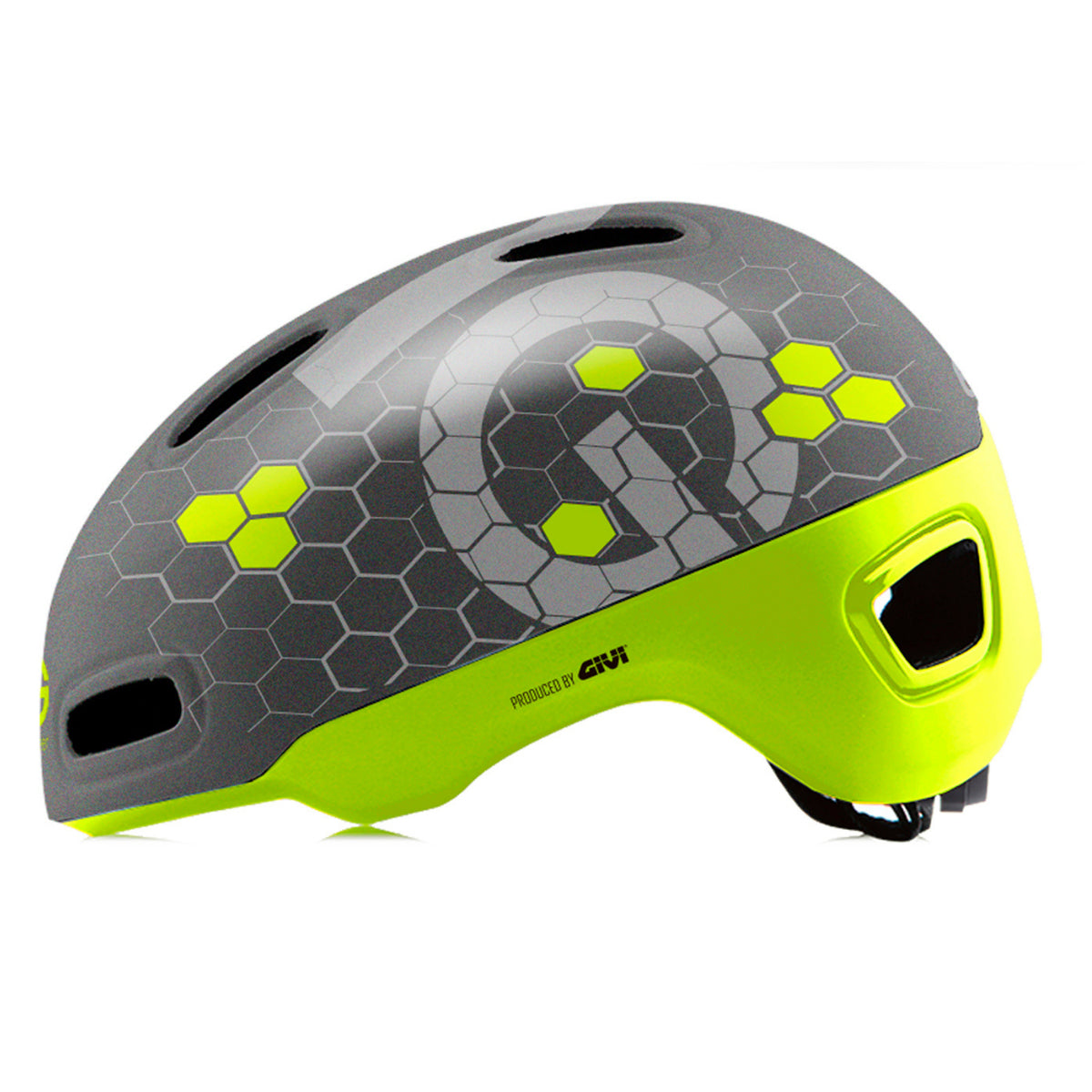 EMG HM 09 CASCO MONOPATTINO/BICICLETTA OMOLOGAZIONE EU L GRIGIO