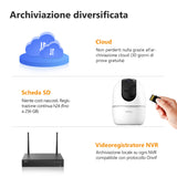 Imou A1 2Mp Telecamera motorizzata con sirena - audio bidirezionale - visione notturna - rilevamento persone