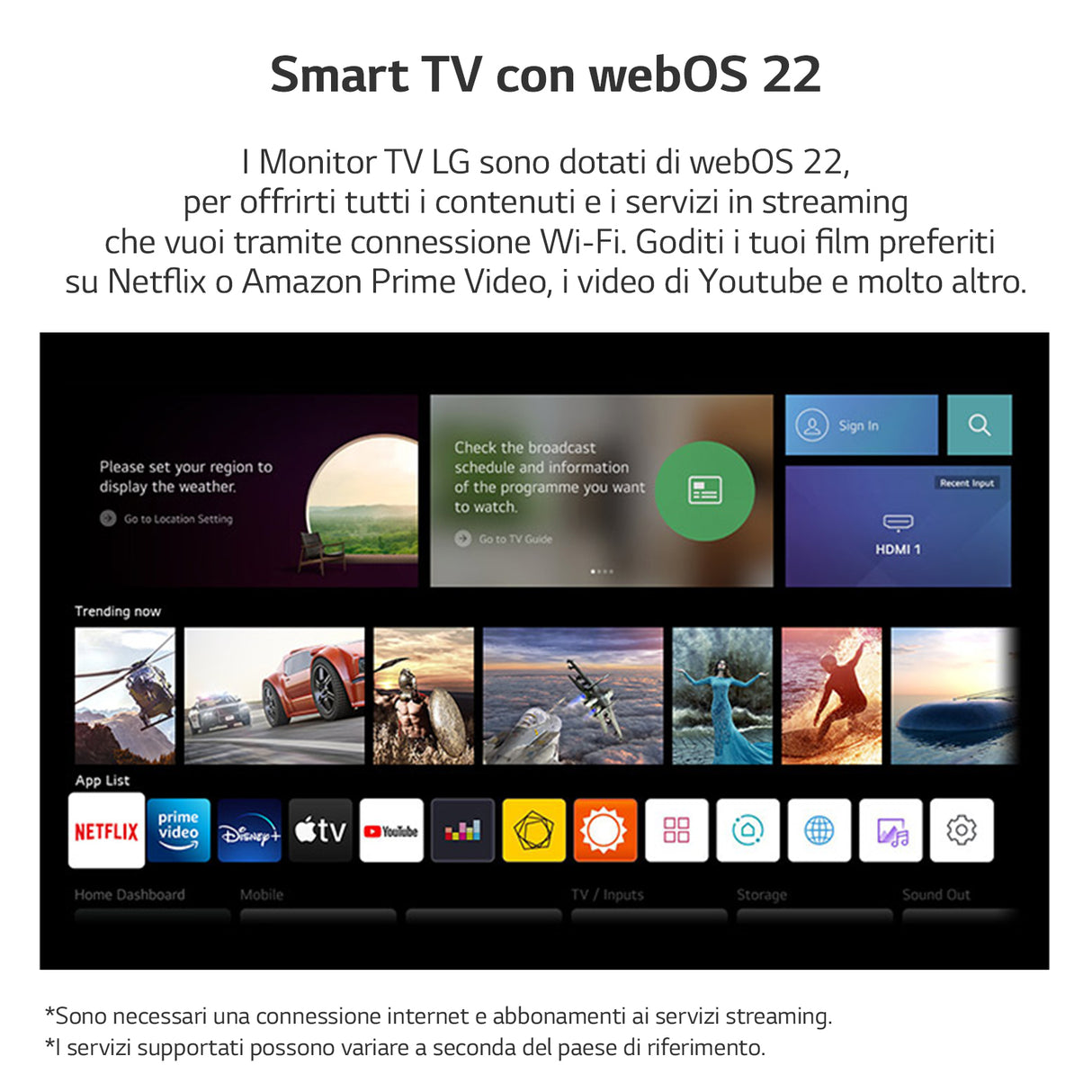 LG 27TQ615S Monitor TV 27" smart webOS 22 FULL HD Wi-Fi NOVITÀ 2022 Nero