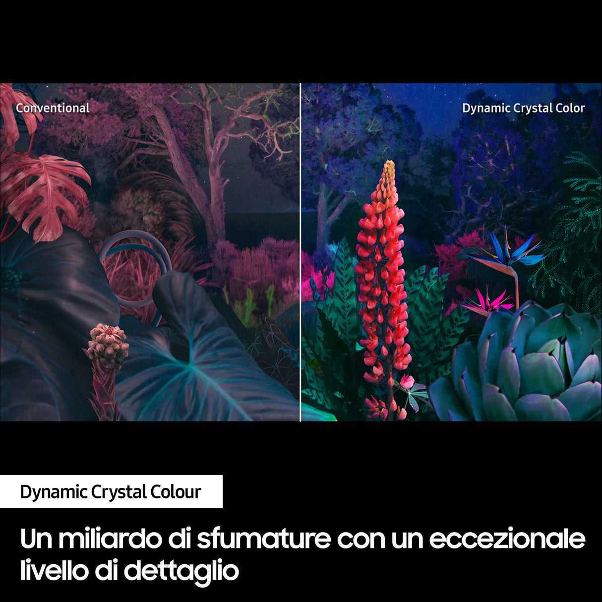 Samsung Series 8 TV UE65CU8570UXZT Crystal UHD 4K, Smart TV 65" Dynamic Crystal color, OTS Lite, Titan Gray 2023