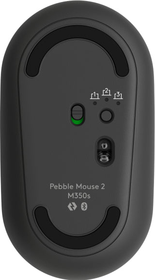 Logitech Pebble 2 Combo tastiera Mouse incluso Universale RF senza fili + Bluetooth QWERTY Italiano Grafite