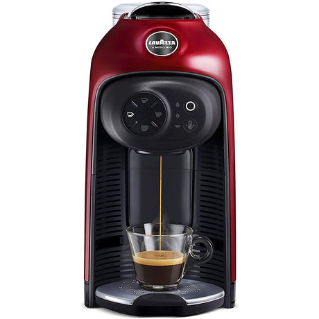 Lavazza Idola, Macchina per caffè a capsule, 1,1 L, Capsule caffè, 1500 W, Rosso