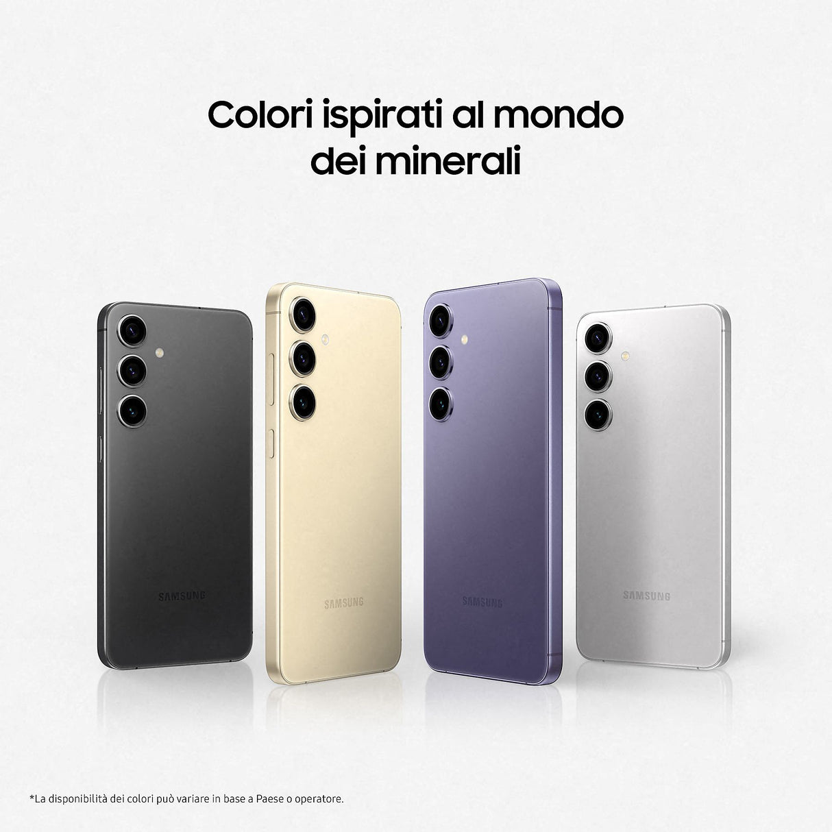 Samsung SM-S926 S24+ 12+256GB 6.7" 5G Marble Gray, Garanzia Italia 24 mesi
