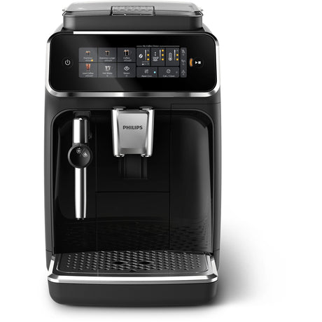 Philips Series 3300 EP3321/40 Macchina caffè automatica, 5 bevande, montalatte, 1.8L, macine in ceramica, Macchina per espresso, 1,8 L, Chicchi di caffè, Macinatore integrato, 1500 W, Nero