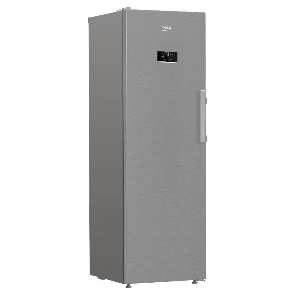 Beko Congelatore Verticale 286L BEYOND B5RMFNE314X Inox, classe E, 6 cassetti, 2 ribaltine, apertura porta 90 gradi, Libera installazione