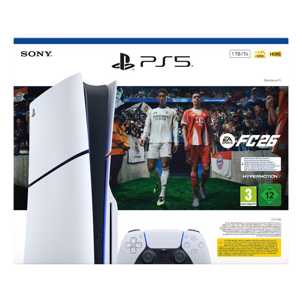 Console Sony PlayStation 5 Slim Standard Edition 1 TB + EA SPORTS FC 26