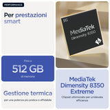 Motorola Edge 60 Pro 12 GB RAM / 512 GB Dazzling Blue – Smartphone Android 15 5G