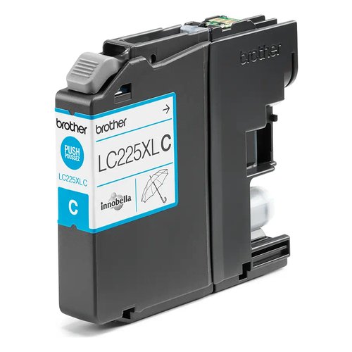 Brother LC-225XLC cartuccia d'inchiostro 1 pz Originale Resa elevata (XL) Ciano