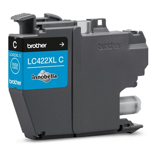 Brother LC-422XLC cartuccia d'inchiostro 1 pz Originale Ciano