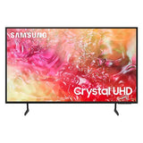 Samsung TV Crystal UHD 4K 50” UE50DU7170UXZT Smart TV Wi-Fi Black 2024, Processore Crystal 4K, 4K Upscaling, Slim Look Design, OTS Lite