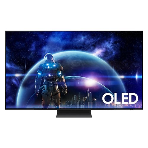 Samsung TV OLED 4K 48” QE48S90DAEXZT Smart TV Wi-Fi Graphite Black 2024, Processore NQ4 AI GEN2, Self-illuminating pixels, Laser Slim Design, Dolby Atmos