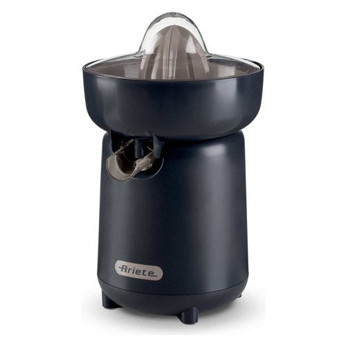 Ariete 417 Spremiagrumi Breakfast, 40W, 2 coni di spremitura, Coperchio di protezione, Beccuccio antigoccia, Rotazione a destra e a sinistra, Piedini antiscivolo, Dark & Sahara Grey