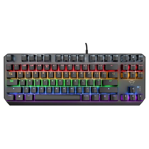 Trust GXT 834 Callaz tastiera Gaming USB QWERTY Italiano Nero