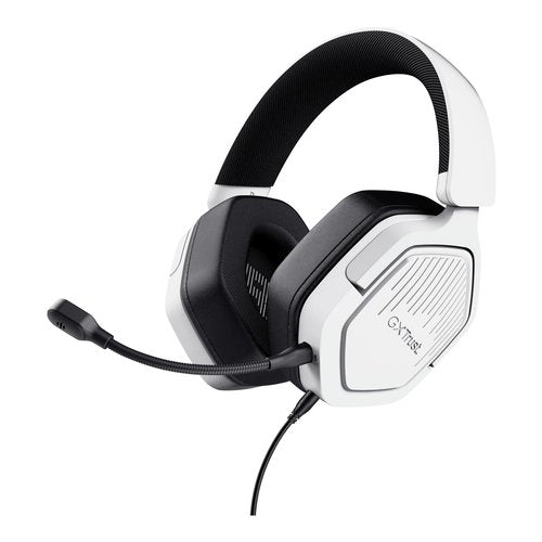 Trust GXT492W Carus Auricolare Cablato A Padiglione Gaming Bianco