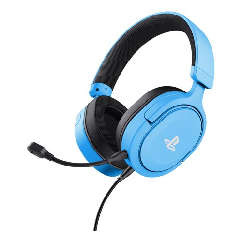 Trust GXT 498B Forta Auricolare Cablato A Padiglione Gaming Blu