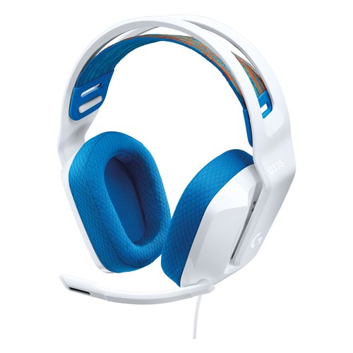 Cuffie gaming Logitech 981 001018 G SERIES G335 White e Blue