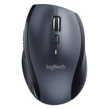 Logitech M705 Marathon Mouse Wireless, Ricevitore USB Unifying 2,4 GHz, 1000 DPI, 5 Pulsanti Programmabili, Durata Batteria di 3 Anni, Compatibile con PC, Mac, Laptop, Chromebook