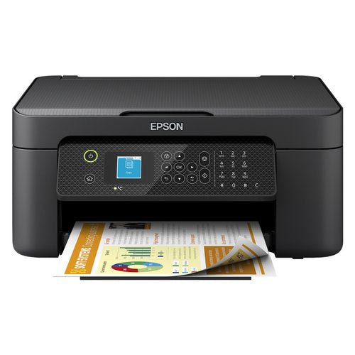 Epson WorkForce WF-2910DWF stampante multifunzione A4 getto d'inchiostro (stampa, scansione, copia) Display LCD 3.7cm, WiFi Direct, AirPrint, 3 mesi inchiostro incluso con ReadyPrint