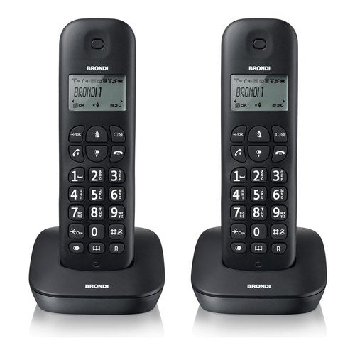 Cordless Doppio Brondi Gala Twin Nero