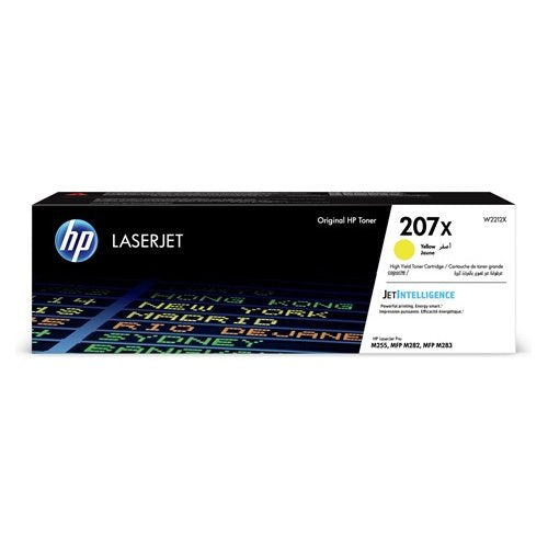 HP Cartuccia toner giallo originale LaserJet 207X ad alta capacità