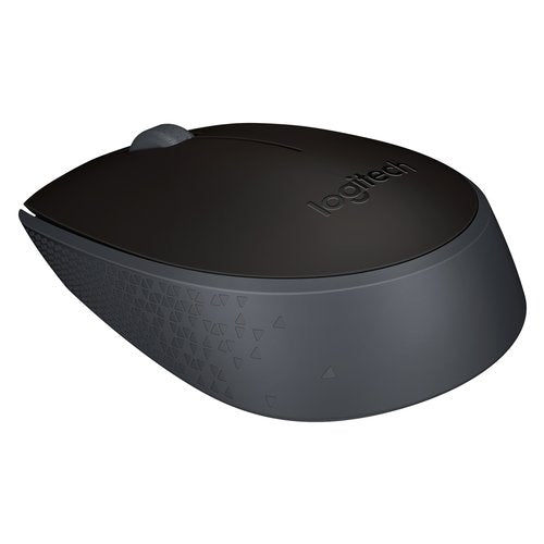 Logitech M171 Mouse Wireless, 2.4 GHz con Mini Ricevitore USB, Rilevamento Ottico, Durata ‎Batteria Fino a 12 Mesi, Mouse Ambidestro per PC/Mac/Laptop, Nero