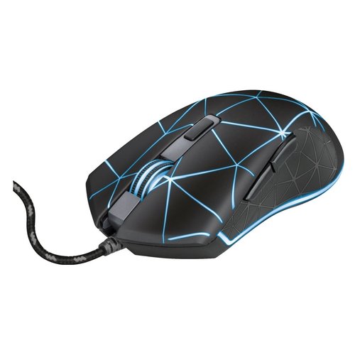 Trust GXT 133 Locx mouse Gaming Mano destra USB tipo A Ottico 4000 DPI