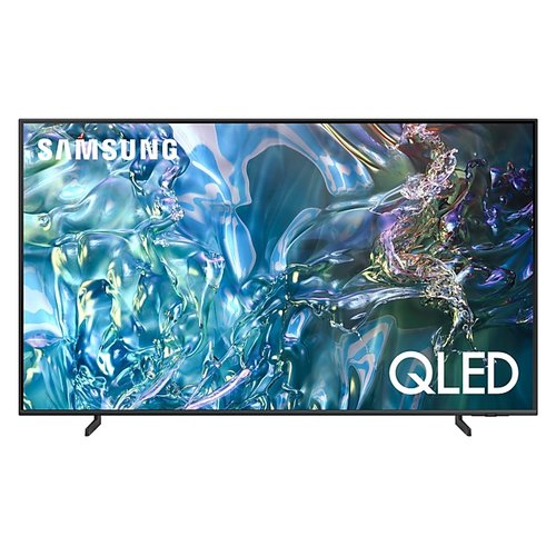 Samsung Q60D TV QLED 4K 75” QE75Q60DAUXZT Smart TV Wi-Fi Titan Gray 2024, Quantum Processor Lite 4K, 4K Upscaling, AirSlim Design, OTS Lite