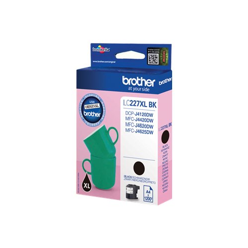Brother LC-227XLBK cartuccia d'inchiostro 1 pz Originale Nero