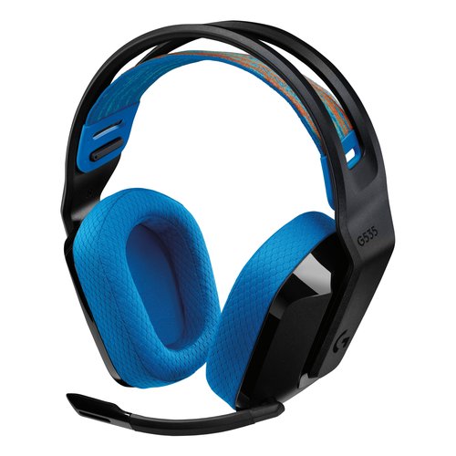 Cuffie gaming Logitech 939 002219 G SERIES G535 Lightspeed Black e Blu