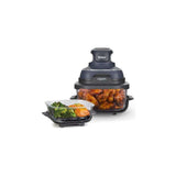 Ninja CRISPi Singolo 3,8 L 1700 W Friggitrice ad aria calda Blu, Grigio, Trasparente
