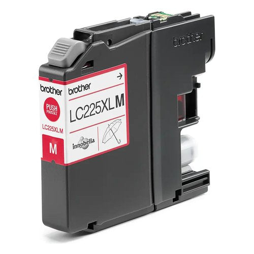 Brother LC-225XLM cartuccia d'inchiostro 1 pz Originale Magenta