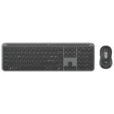 Logitech MK950 Signature Slim tastiera Mouse incluso Ufficio RF senza fili + Bluetooth QWERTY Italiano Grafite