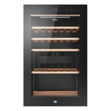 Haier Wine Bank 50 Serie 5 HWS49GA Cantinetta vino con compressore Libera installazione Nero 49 bottiglia/bottiglie