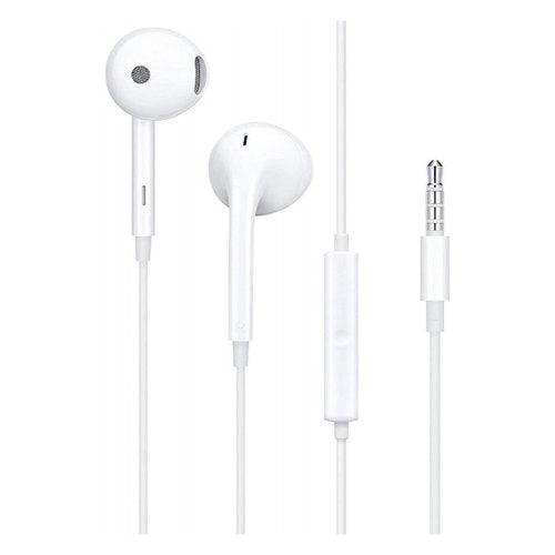 OPPO MH320 Cuffia Auricolare compatibile con molti smartphone Connettore 3.5 mm Bianco
