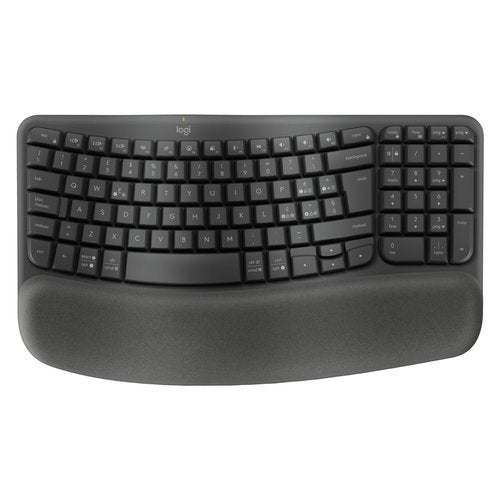 Logitech Wave Keys tastiera Ufficio RF senza fili + Bluetooth QWERTY Italiano Grafite