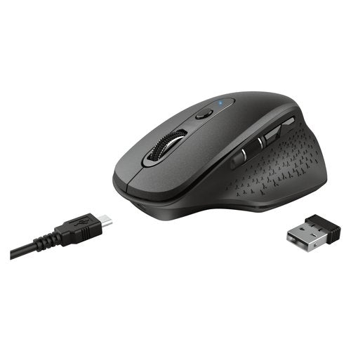 Trust Ozaa mouse Ufficio Mano destra RF Wireless Ottico 2400 DPI