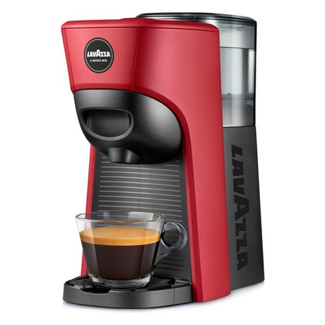 Lavazza LM 840 Tiny Eco, Macchina per caffè a capsule, 0,6 L, Capsule caffè, 1450 W, Nero, Rosso