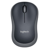 Logitech M185 Mouse Wireless, 2,4 GHz con Mini Ricevitore USB, Durata Batteria di 12 Mesi, Tracciamento Ottico 1000 DPI, Ambidestro, Compatibile con PC, Mac, Laptop