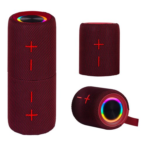 Trevi XR JUMP ALTOPARLANTE 2×10W WIRELESS MICRO SD AUX-IN IPX5 XR 8A44 DOUBLE ROSSO