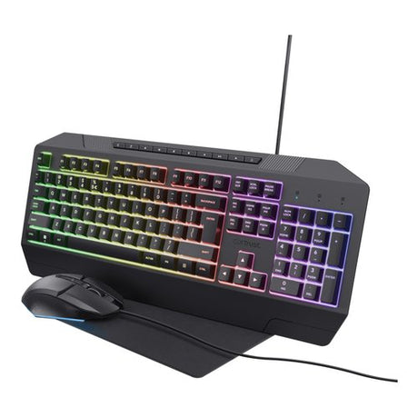 Trust GXT 791 tastiera Mouse incluso Gaming USB QWERTY Italiano Nero