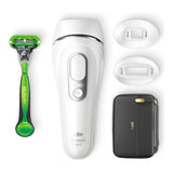 Braun Silk-expert Pro Epilatore Luce Pulsata Silk·expert Pro 5, Epilazione A Casa Tua, Con Custodia, Rasoio Uomo Gillette, 2 Testine, PL5145