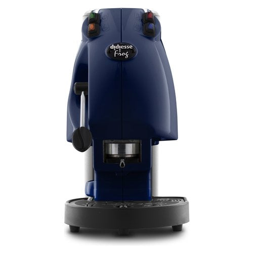 Didiesse Frog Revolution, Macchina per espresso, 2 L, Cialde caffè, 650 W, Nero, Blu