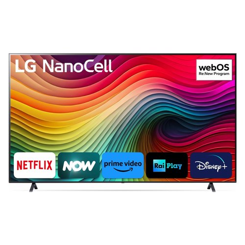 LG NanoCell NANO81 AI 86'' Serie 86NANO81T6A, TV 4K, 3 HDMI, SMART TV 2024