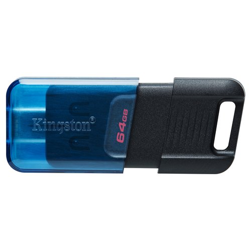 Kingston Technology DataTraveler 64GB 80 M 200MB/s USB-C 3.2 Gen 1