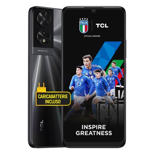 TCL 505 17,1 cm (6.75") Doppia SIM Android 14 4G USB tipo-C 6 GB 256 GB 5010 mAh Grigio