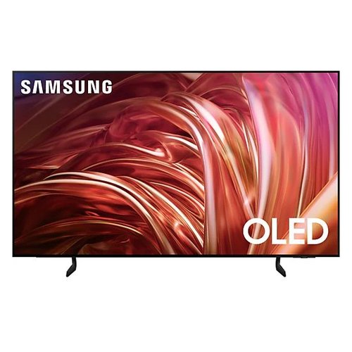 Samsung TV OLED 4K 77” QE77S85DAEXZT Smart TV Wi-Fi Graphite Black 2024, Processore NQ4 AI GEN2, Self-illuminating pixels, Contour Design, Dolby Atmos