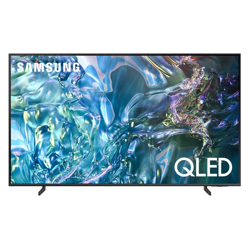 Samsung Q60D TV QLED 4K 43” QE43Q60DAUXZT Smart TV Wi-Fi Titan Gray 2024, Quantum Processor Lite 4K, 4K Upscaling, AirSlim Design, OTS Lite