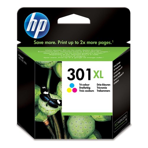 HP Cartuccia originale inchiostro tricromia ad alta capacità 301XL