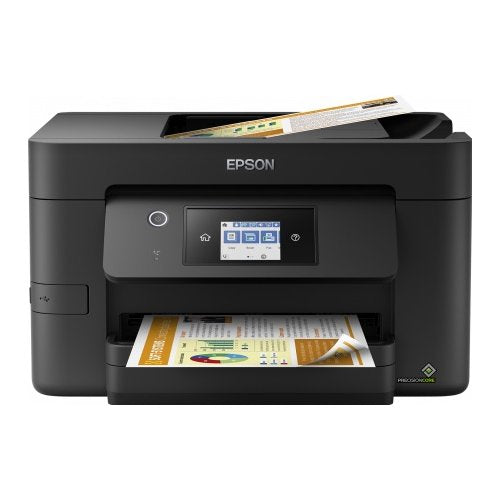 Epson WorkForce Pro WF-3825DWF, stampante multifunzione A4 getto d'inchiostro (stampa, scansione, copia), Display LCD 6.8cm, WiFi Direct, 3 mesi inchiostro incluso con ReadyPrint