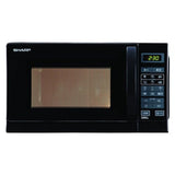 Sharp R-742BKW forno a microonde Nero Microonde con grill Superficie piana 25 L 900 W